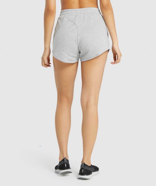 Damske Šortky Gymshark Training Sweat Svetlo Siva | PH1094735